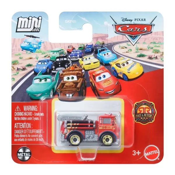 16898-1-1.png Cars Mini Racers Red Mattel JJW45