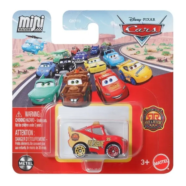 16904-2-1.png Cars Mini Racers Rayo McQueen Rescure Mattel JBH31