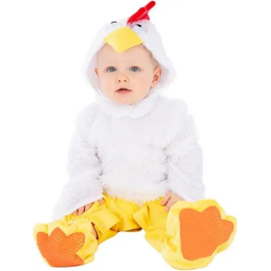 Disfraz Baby Pollito Talla 12-18 meses Rubies