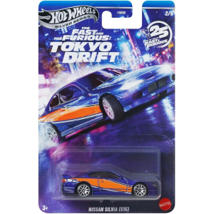 Hot Wheels Tokyo Drift Auto Fast and Furious Nissan Silvia S15 JKX06 Mattel
