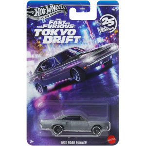 Hot Wheels Tokyo Drift Auto 1970 Road Runner JKX08 Mattel