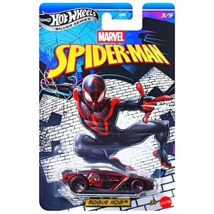 Hot Wheels Marvel Spider-Man Silver Series Rogue Hog Mattel JKX27 Miles Morales 3/5