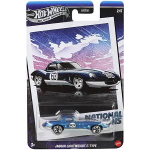 Hot Wheels Silver Series Jaguar Lightweight E-Type Mattel JBY90