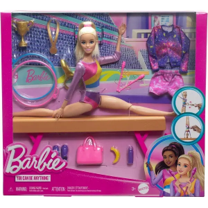 Barbie Tu Puedes Ser Gimnasta Rubia Mattel HRG52