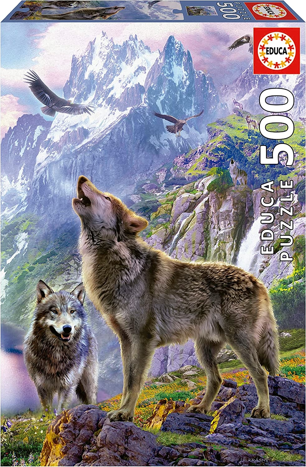 12567-1.png Puzzle 500 Lobos en las Rocas Educa 19548