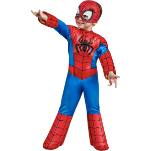 Disfraz Spiderman Preescolar Talla XS 2-3 años Rubies 702740
