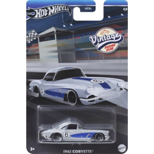 Hot Wheels Vintage Racing Club 1/5 1962 Corvette Mattel HRV06