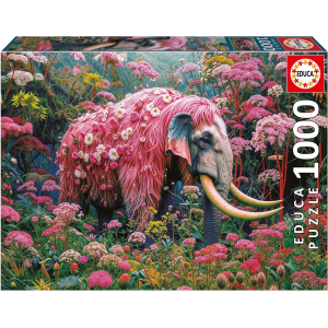 Puzzle 1000 Elefante Floral Educa 20229