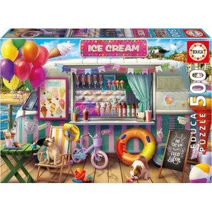 Puzzle 500 pz Furgoneta de Helados Educa 20546