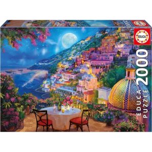 Puzzle 2000 Cita Nocturna en Positano Educa 20573