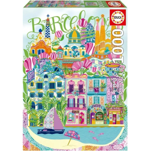Puzzle 1000 Barcelona Educa 20557