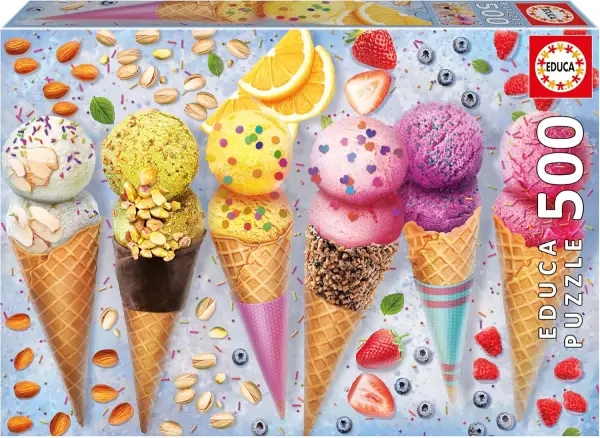 16964-1.png Puzzle 500 Helados Educa 20289