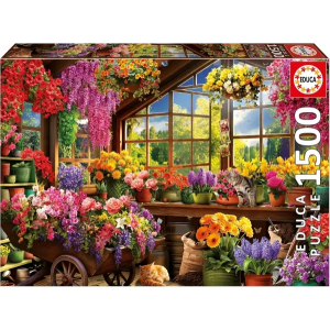 Puzzle 1500 Cobertizo de Jardineria Educa 20567
