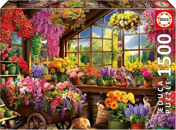 17069-1.png Puzzle 1500 Cobertizo de Jardineria Educa 20567