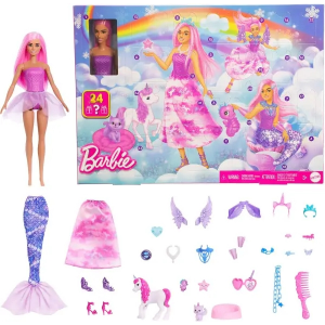 Barbie Calendario de Adviento Sirena Hada Mattel JFL66