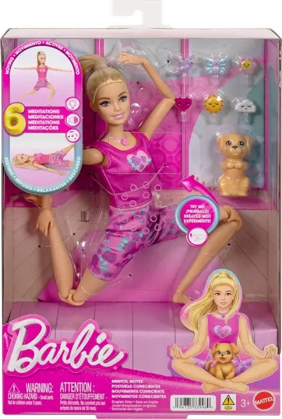 Barbie Posturas Conscientes Meditacion Mattel JJN53
