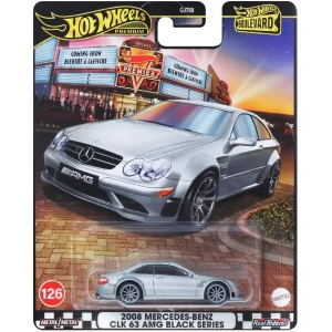 Hot Wheels Boulevard 2008 Mercedes Benz CLK 63 AMG Black Series Mattel JBL07
