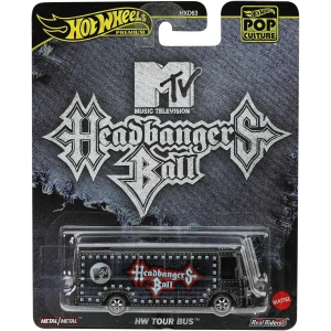 Hot Wheels Pop Culture Headbangers Ball HW Tour Bus Mattel JBL64