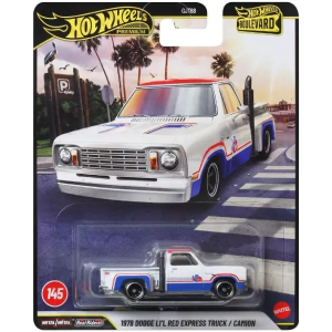 Hot Wheels Boulevard 1978 Dodge Li'l Red Express Truck Mattel JHW27