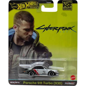 Hot Wheels Pop Culture Cyberpunk Porche 911 Turbo 930 Mattel HXD95