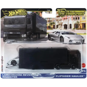 Hot Wheels Team Transport Lamborghini Reventon Roadster Flipsider Hauler Mattel JBM31