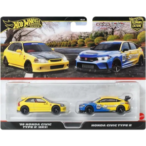 Hot Wheels Car Culture 99 Honda Civic Ryper R EK9 Honda Civic Typer R Mattel JBL00