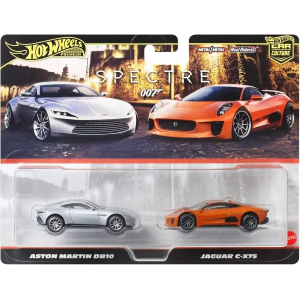 Hot Wheels Car Culture Aston Martin DB10 Jaguar C-X75 Mattel JBL04