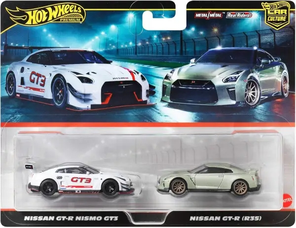 17278-1.png Hot Wheels Car Culture Nissan GT-R Nismo GT3 Nissan GT-R R35 Mattel JBL05