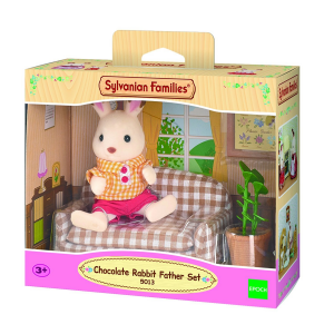 Set papa conejo chocolate sylvanian