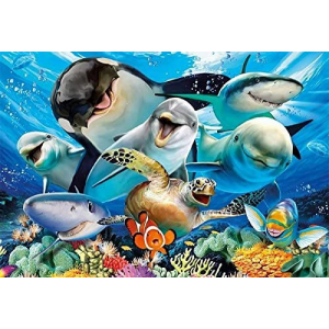 Puzzle 500 selfie bajo el agua Educa 17647