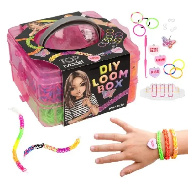 17060-1.png Top Model set de gomas para pulseras Depesche