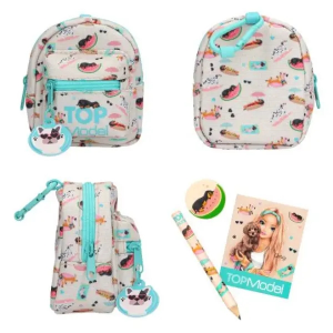 Top Model Mini Mochila Perritos Set de Escritorio Depesche 14129