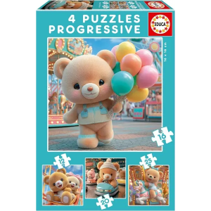 Puzzle Progresivo Ositos en el Parque Educa 20500