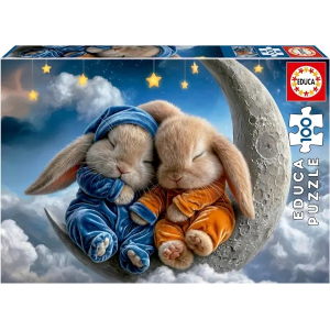 Puzzle 100 piezas Sueños de Conejitos Educa 20498